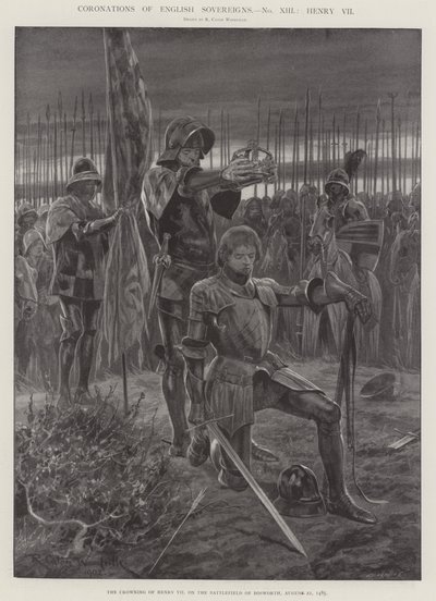 Coroações dos soberanos ingleses, Henrique VII de Richard Caton Woodville junior