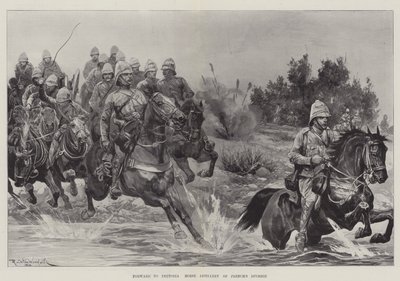 Encaminhar para Pretoria, Horse Artillery of French&39;s Division de Richard Caton Woodville junior