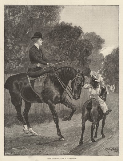 Seu protetor de Richard Caton Woodville junior