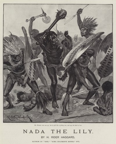 Nada o lírio, por H Rider Haggard de Richard Caton Woodville junior