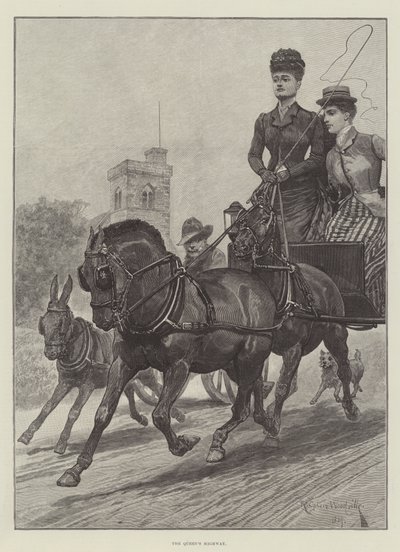 Rodovia da Rainha de Richard Caton Woodville junior