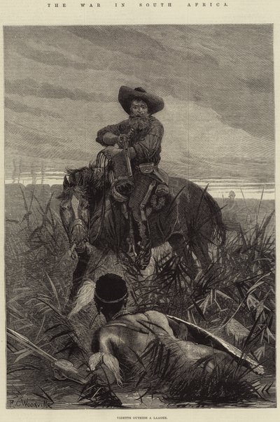 A guerra na África do Sul de Richard Caton Woodville junior