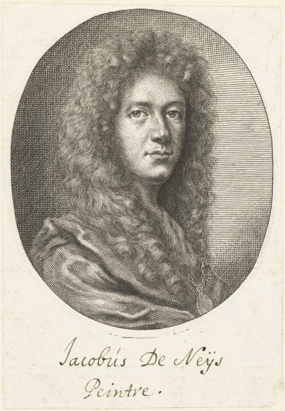 Retrato do pintor Jacob Denys de Richard Collin