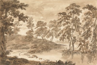 Paisagem da floresta de Richard Cooper the Younger