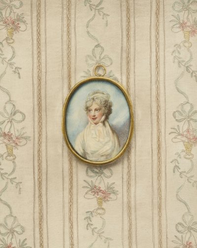 Retrato da princesa Sophia, 5ª filha do rei George III de Richard Cosway