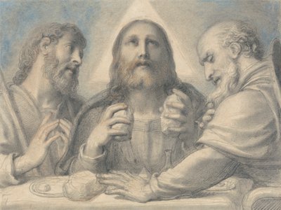Ceia em Emaús de Richard Cosway