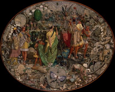 Contradição: Oberon e Titania de Richard Dadd
