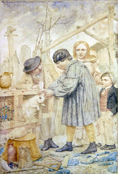 O coelho Hutch de Richard Dadd