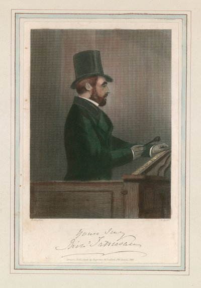 Retrato de Richard Tattersall de Richard Deighton