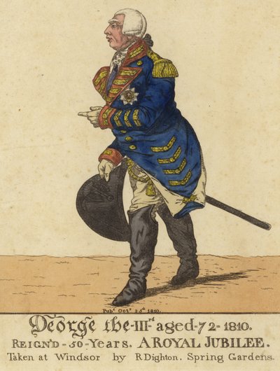 Rei george iii de Richard Dighton