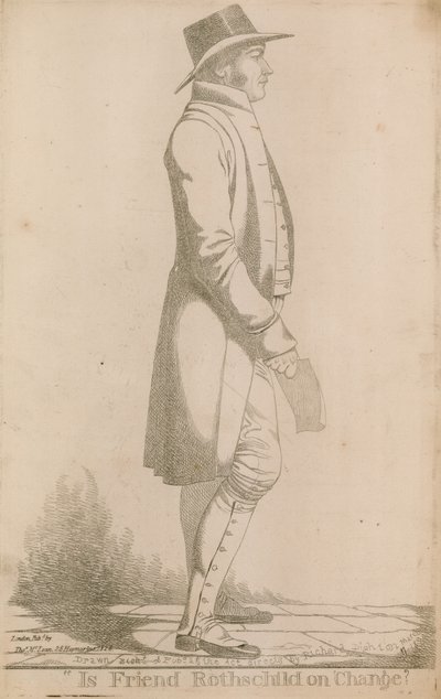 Sr. Gurney; É amigo Rothschild em mudança de Richard Dighton