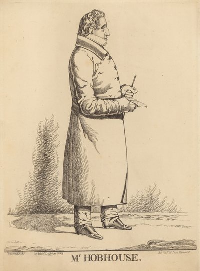 Mr Hobhouse de Richard Dighton