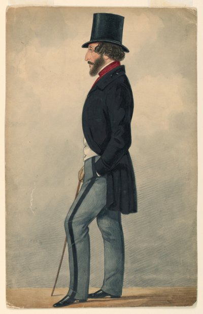Retrato de Lord Beauclerk de Richard Dighton