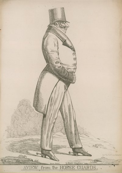 Sir Robert Bolton; Uma visão dos guardas de cavalo de Richard Dighton