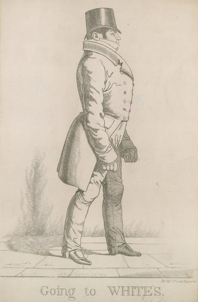 William Arden, 2º Barão Alvanley; Indo para as brancas de Richard Dighton