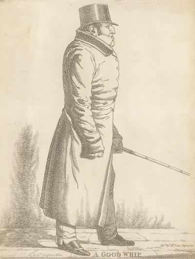 William Philip Molyneux, 2º Conde de Sefton; Um bom chicote de Richard Dighton