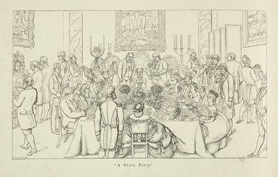 Um Estado Parte. Um grande evento social em um ambiente grandioso. de Richard Doyle