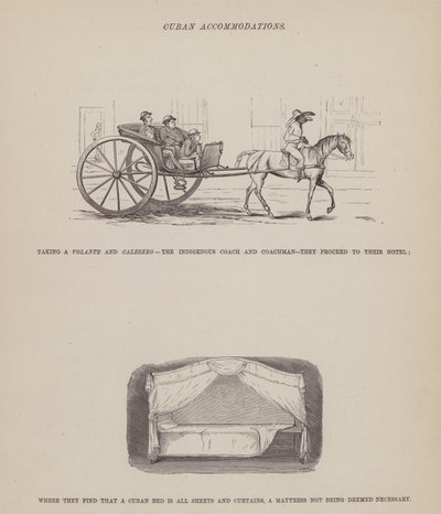 Página de The American Tour of Messrs Brown, Jones and Robinson (gravura) de Richard Doyle