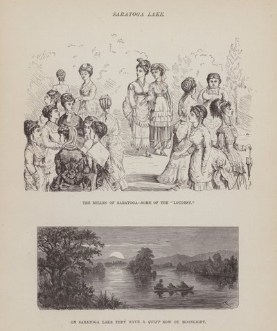 Página de The American Tour of Messrs Brown, Jones and Robinson (gravura) de Richard Doyle