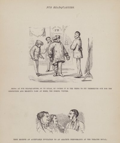 Página de The American Tour of Messrs Brown, Jones and Robinson (gravura) de Richard Doyle