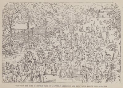 Página de The American Tour of Messrs Brown, Jones and Robinson (gravura) de Richard Doyle