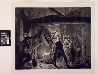 Uma forja de ferro de Richard Earlom
