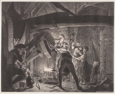 Uma forja de ferro de Richard Earlom