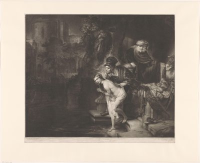 Susana e os Anciãos de Richard Earlom