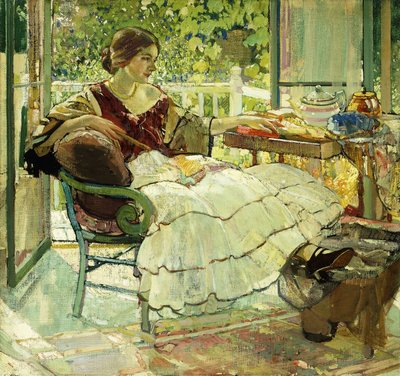 Chá da tarde de Richard Emil Miller
