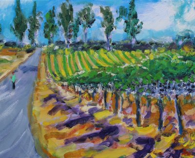 Um passeio no condado de Wine County, Napa, 2017 de Richard Fox