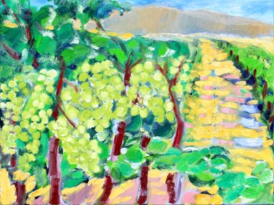 Chardonnay Grapes, Napa, 2019 de Richard Fox