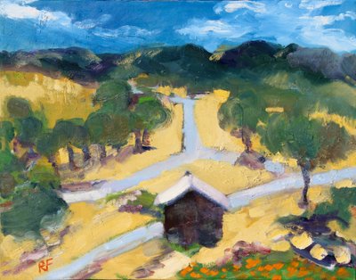 Intersecting Roads, Atlas Peak, 2019 de Richard Fox