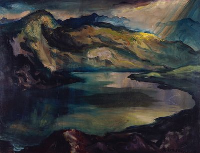lago de montanha de Richard Harlfinger