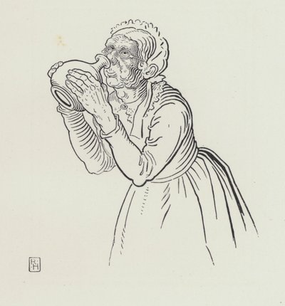 A Mulher Velha e a Frasco de Vinho (gravação) de Richard Heighway