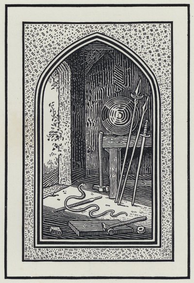 A Serpente e o Arquivo (gravura) de Richard Heighway