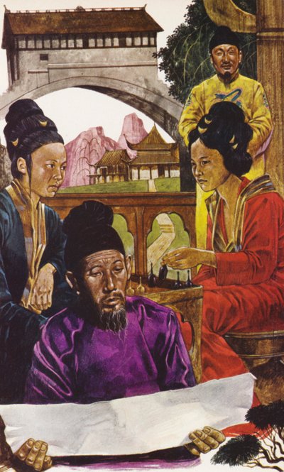 China (litografia a cores) de Richard Hook