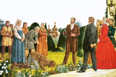 Libertação dos servos na Rússia de Richard Hook