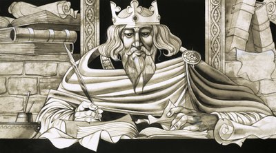 O rei Alfredo era um académico atento de Richard Hook