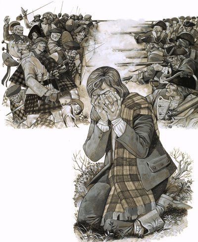 A Batalha de Culloden de Richard Hook