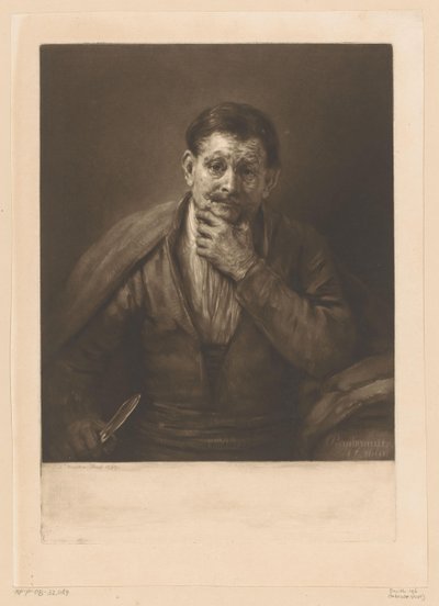 Homem com uma faca
O apóstolo Bartolomeu de Richard Houston