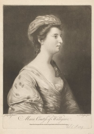 Maria, Condessa Waldegrave de Richard Houston