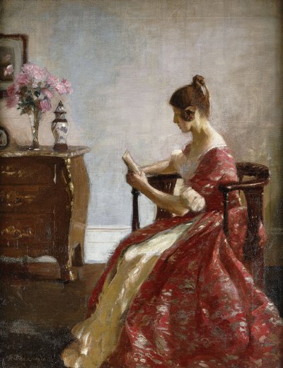 Leitura de raparigas de Richard Jack