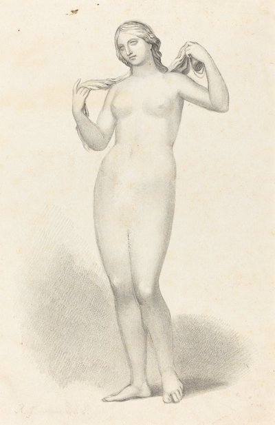 Vênus Afrodite, de Alcamanes de Richard James Lane after John Flaxman