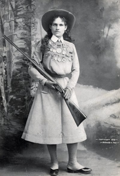Annie Oakley, pub. c.1899 de Richard Kyle Fox