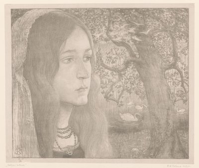 Intrede de Helga (título original no objeto) de Richard Nicolaüs Roland Holst (signed by artist)
