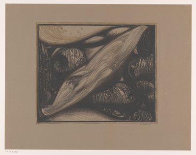 mergulhador de pérolas de Richard Nicolaüs Roland Holst (signed by artist)