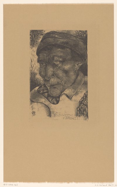 Brabantsche fuikenzetter (título original sobre o objecto)
Tipos de Brabantse (título original da série) de Richard Nicolaüs Roland Holst