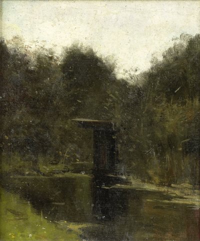 Canto de uma lagoa perto de Breukelen de Richard Nicolaüs Roland Holst