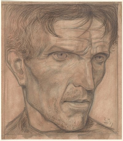 Cabeça de um homem de Richard Nicolaüs Roland Holst