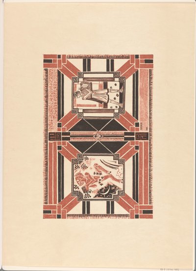 Desenho da capa para: Concertgebouw programa de Amesterdão de Richard Nicolaüs Roland Holst